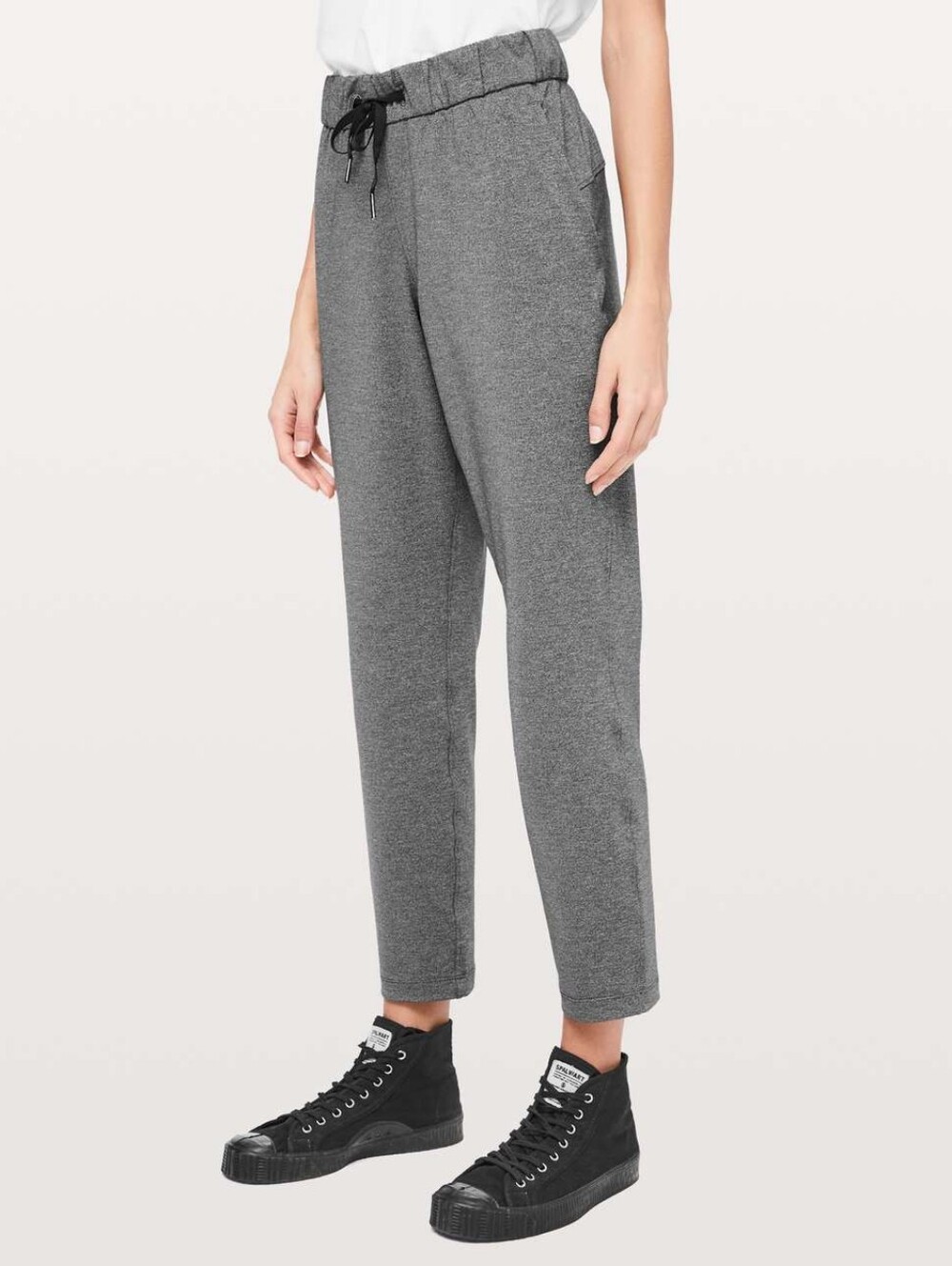 Lululemon On The Fly Pant *27"Heathered Black